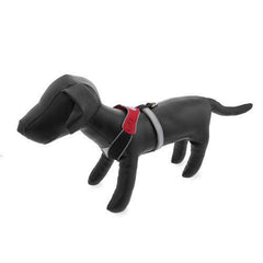 Doggles Red & Black V Mesh Harness