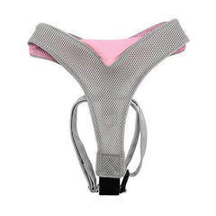Doggles Pink & Gray V Mesh Harness