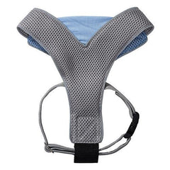 Doggles Blue & Gray V Mesh Harness