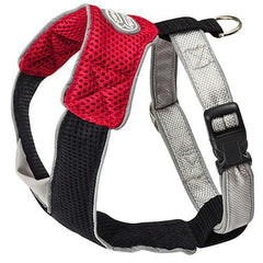 Doggles Red & Black V Mesh Harness