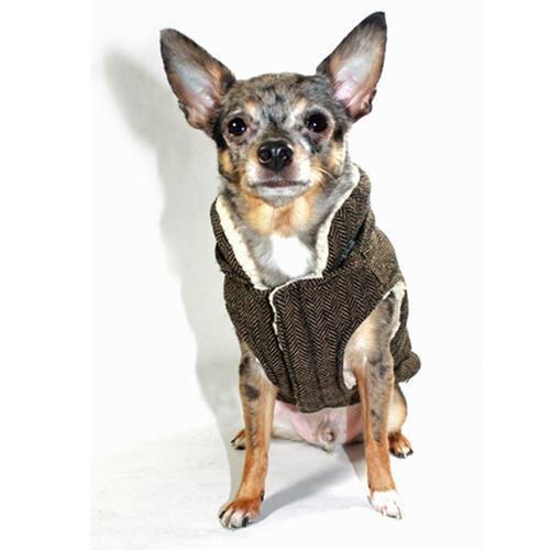 Herringbone Dog Vest by Hip Doggie