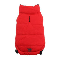 Reversible Leopard Puffer Dog Vest by Hip Doggie