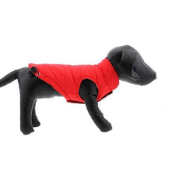 Reversible Leopard Puffer Dog Vest by Hip Doggie