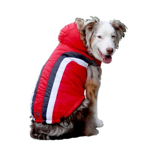 Swiss Alpine Ski Dog Vest by Hip Doggie - Red