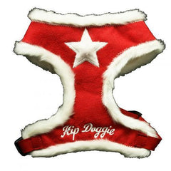 Fur Star Harness by Hip Doggie - Red
