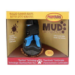 Muttluks Mud Monster Dog Boots - Blue with Black Trim
