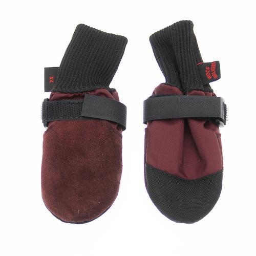 Muttluks Woof Walkers Dog Boots - Burgundy