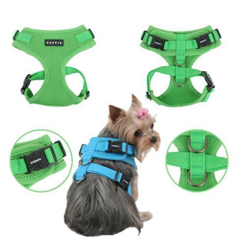 Ritefit Soft Dog Harness by Puppia - Green
