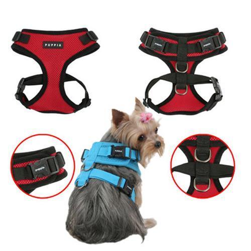 Ritefit Soft Dog Harness by Puppia - Red