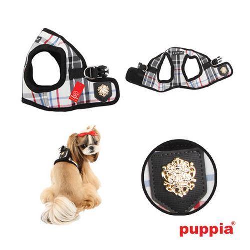 Junior Dog Harness Vest by Puppia - Black