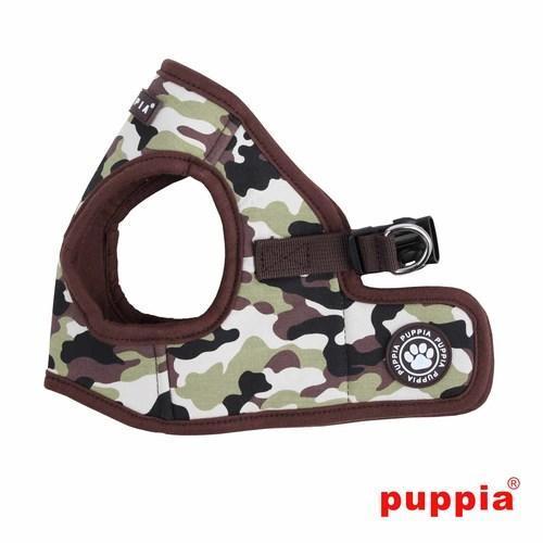 Legend Dog Harness Vest by Puppia - Brown Camo