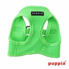 Neon Mesh Soft Dog Harness Vest by Puppia - Green