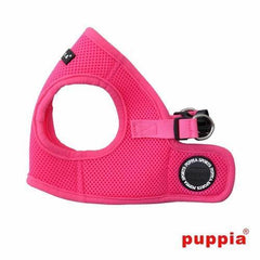 Neon Mesh Soft Dog Harness Vest by Puppia - Pink