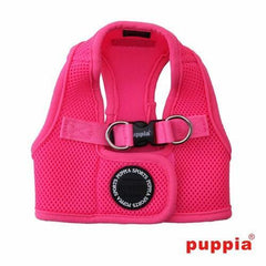 Neon Mesh Soft Dog Harness Vest by Puppia - Pink