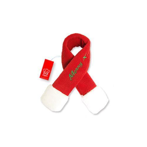 Santa's Dog Scarf by Puppia - Red
