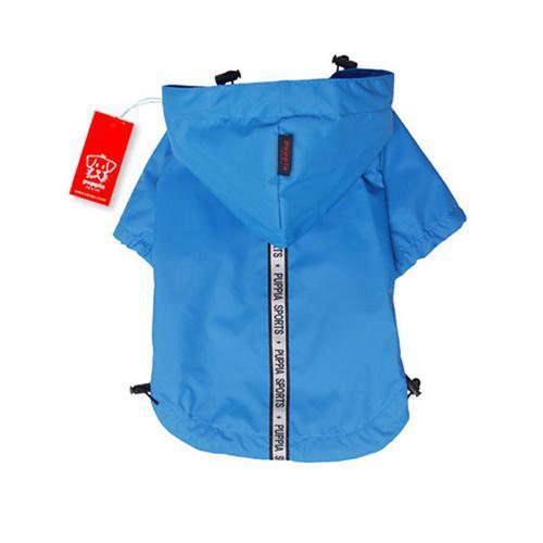 Base Jumper Raincoat Wind Breaker by Puppia - Sky Blue