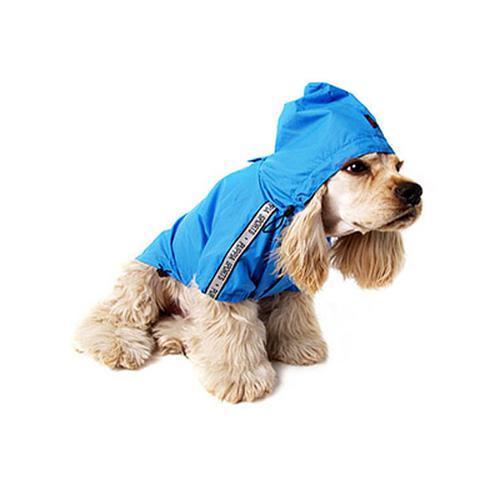 Base Jumper Raincoat Wind Breaker by Puppia - Sky Blue