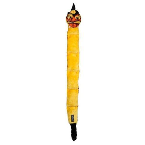 Invincibles Halloween Snake Squeaker Dog Toy - Orange Witch