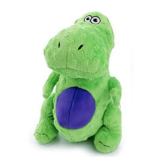 goDog Dino T-Rex Dog Toy - Green