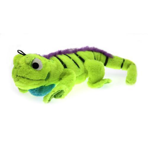 goDog Amphibianz Iguana Dog Toy
