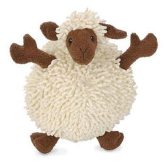 GoDog Fuzzy Wuzzy Sheep Dog Toy - Brown