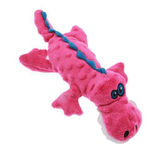 goDog Gators Dog Toy - Pink