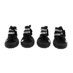 Trail Trackers Dog Boots by Doggles - Black with Reflective Trim