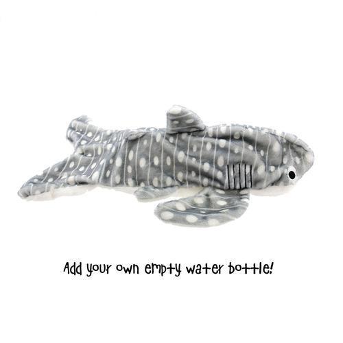 Sea Life Plush Bottle Dog Toy - Shark