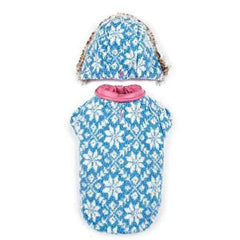 Zack and Zoey Elements Reversible Thermal Dog Parka - Pink