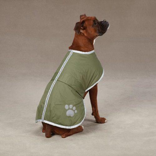 Nor'easter Dog Blanket Coat - Chive