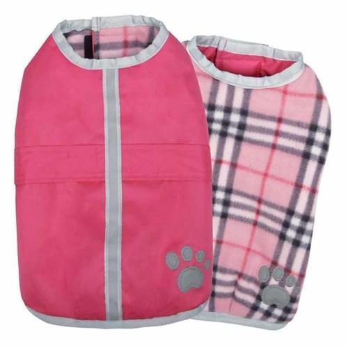 Zack and Zoey Noreaster Dog Blanket Coat - Pink