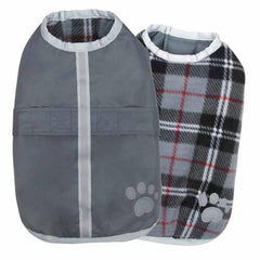 Zack and Zoey Noreaster Dog Blanket Coat - Gray