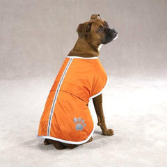 Nor'easter Dog Blanket Coat - Orange