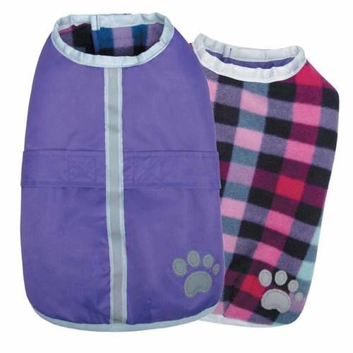 Zack and Zoey Noreaster Dog Blanket Coat - Purple