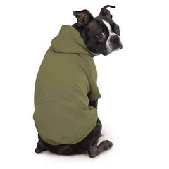 Zack and Zoey Forest Friends Reversible Dog Hoodie - Green
