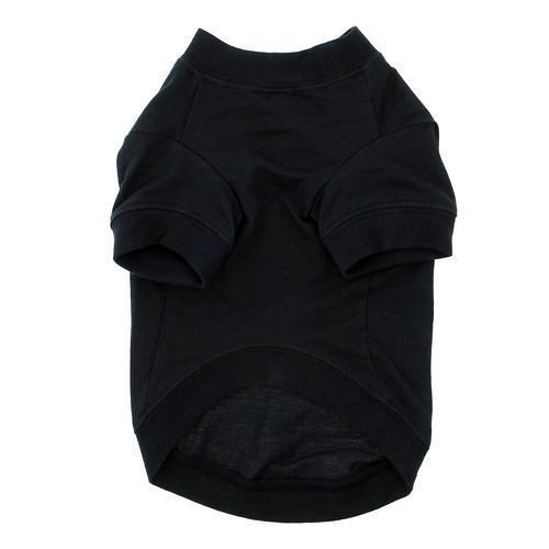 Zack & Zoey Basic Dog T-Shirt - Black