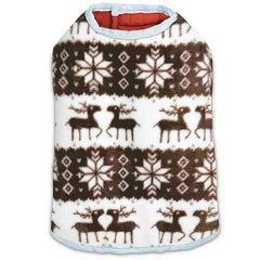 Zack and Zoey Forest Friends Reversible Thermal Nor'Easter Dog Coat