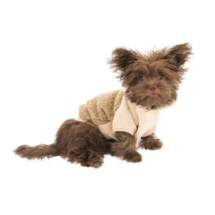 Zack and Zoey Teddy Bear Fleece Dog Hoodie