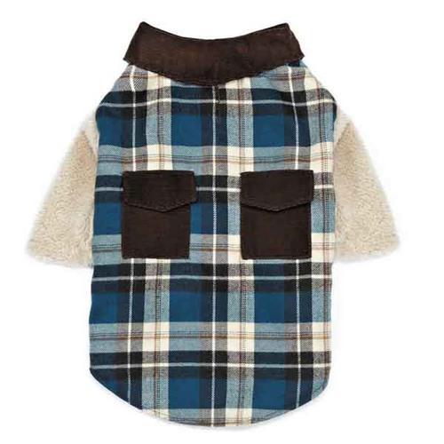 Zack and Zoey Flannel Shirt Dog Shirt/Jacket