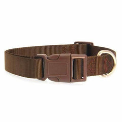 Nylon Dog Collar by Zack & Zoey - Chocolate