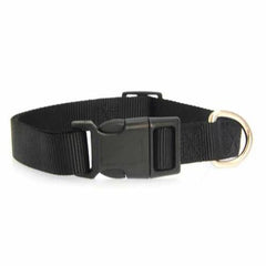 Nylon Dog Collar by Zack & Zoey - Jet Black