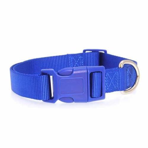 Nylon Dog Collar by Zack & Zoey - Nautical Blue