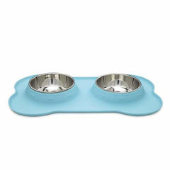 Zack and Zoey Crave Silicone Dog Diner - Aqua