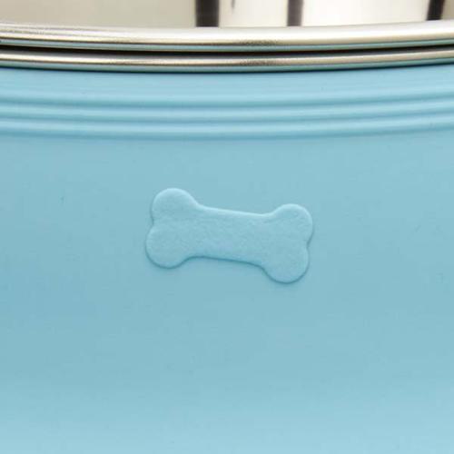 Zack and Zoey Crave Silicone Dog Diner - Aqua