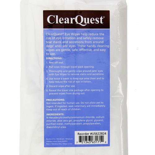ClearQuest Pet Eye Wipes