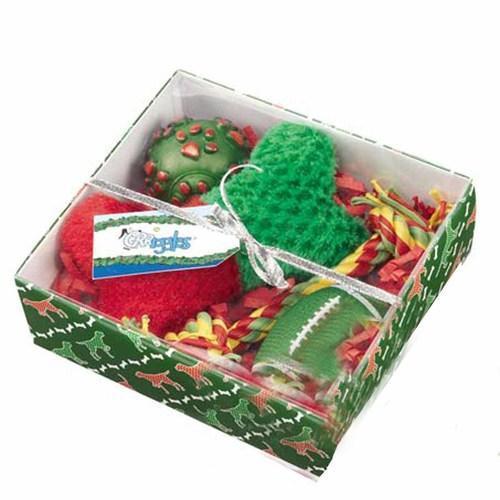Grriggles Holiday Hound Gift Set - Green