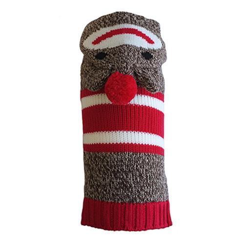 Worthy Dog Sock the Monkey Dog Hoodie