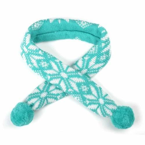 Worthy Dog Ski Lodge Dog Scarf - Teal