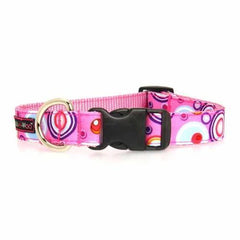 WaLk-e-Woo Martini Dog Collar - Pink