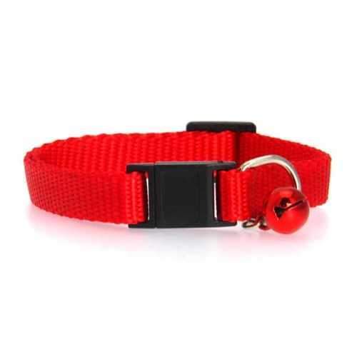 Nylon Cat Collar - Red